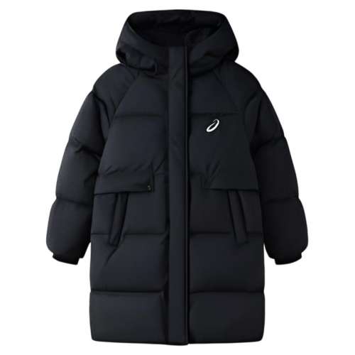 百亿补贴：508紫色 140cm 亚瑟士女童羽绒服长款加厚外套 499元