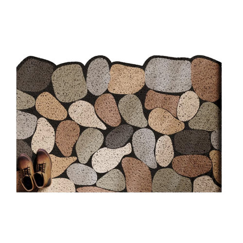 �뻧˿Ȧ�ص�-����ʯǳɫ 45*75cm������������ PVC˿Ȧ�뻧�ŵص������ſ�