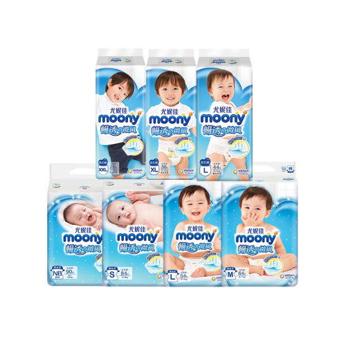 Ӫݼmoony͸ֽӤ͸ѧ ֽL54Ƭ 9-14kg+2ƬƷ