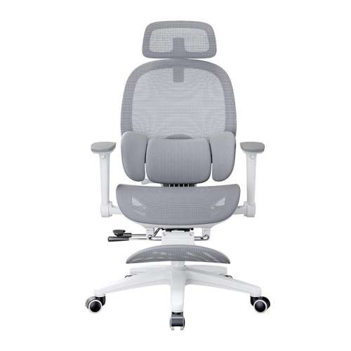 百亿补贴：x19全网护腰椅-优雅灰-【3区可折叠腰靠+8向调节扶手+2D头枕】无搁脚1 尼龙脚 旋转升降扶手 习格三区多维调节腰靠舒适护腰 655.35元(含国补)