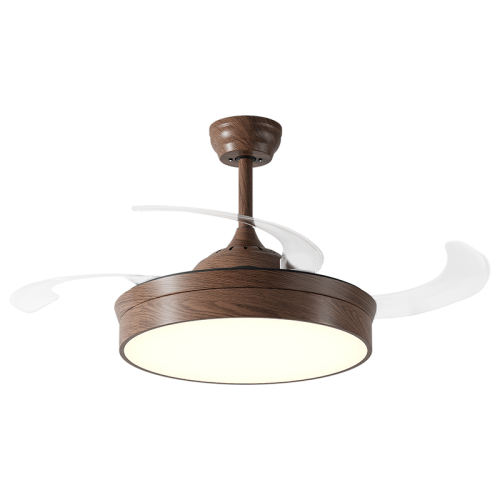 百亿补贴：买灯就选第一名！索燕天猫风扇吊灯，吊灯双冠军 索燕胡桃木色隐形风扇灯静音 344.25元(含国补)