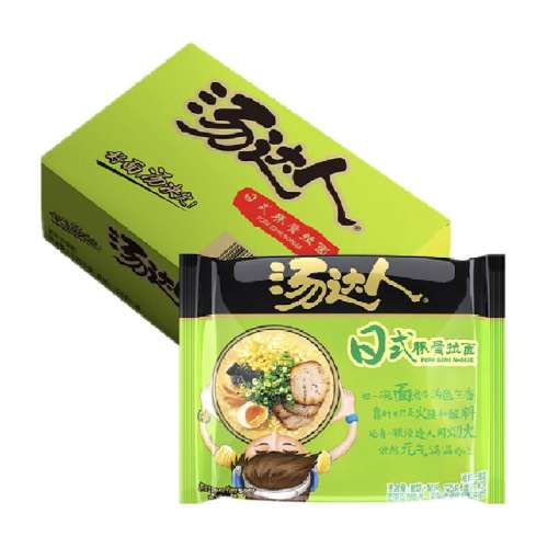 豚骨味 统一汤达人125g×18袋方便面泡面 66元