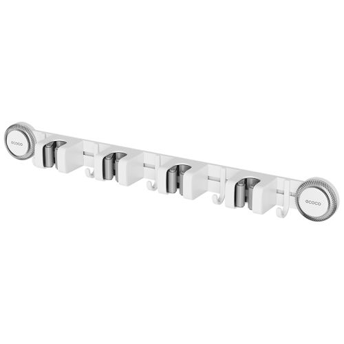 枪灰色丨2夹3钩-40.8CM 【政府补贴】意可可免打孔拖把架 31.37元(含国补)