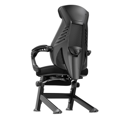 百亿补贴：时尚Y脚款-黑框黑网-带搁脚【160°可躺，午休更舒适】 碳钢脚 联动可躺扶手 习格电脑椅人体工学椅办公室座椅可躺午睡午休椅子舒适久坐办公椅 655.35元(含国补)