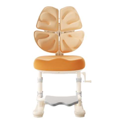 百亿补贴：【T211宝石蓝 -全新4.0四区护脊追背】手摇调节+可拆卸脚踏+高回弹定向棉坐垫 儿童学习椅防驼背矫正坐姿写字椅 199元