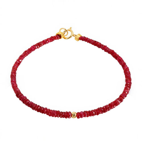 2-3mm/챦ʯ/18K 15cm 鱦ܷܷ Ѫ챦ʯŮ18KСʱִﶨ