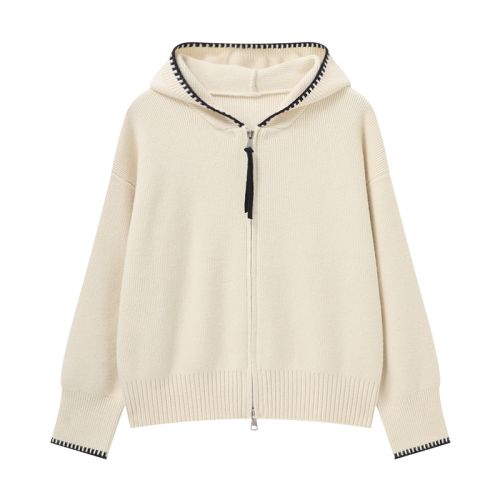 ��ɫ S Basic House/�ټҺ���ɫ��ñ��֯�����������ë������Ů2025����