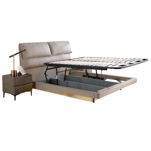 ڲɫ 1500mm*2000mm Ľ˼콢Ƥﴲ˫˴ִԼҴ󴲸䴲 6544.15Ԫ()