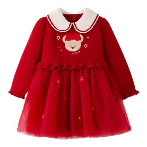 ڲRedɫ/20 90cm ꡿PawinPawͨСͯװ26¿Ůë֯ȹ 359Ԫ