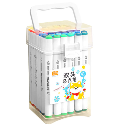 ��12ɫ��˫ͷˮ�����˱� ˫ͷˮ�����˱ʲ�͸ɫ�ɵ�ɫ�ٸ� 5.8Ԫ