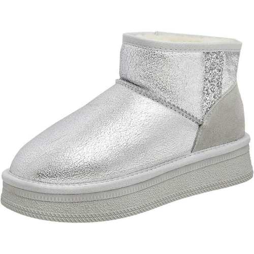 ���ڲ�������ɫ��4cm�� 38 TATA��������ѥ������ůѩ��ѥŮѥ���м��޶�ѥ���¿�WDX30DD4 219Ԫ