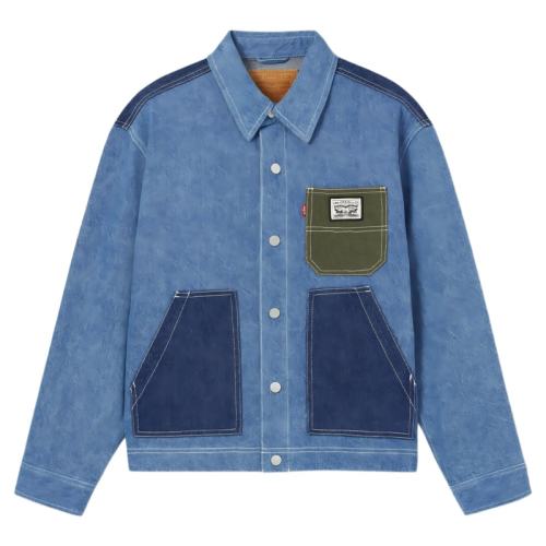 ǳ��ɫ 160/80(XS) Levi's��ά˹��ʿţ�мп����� 672Ԫ