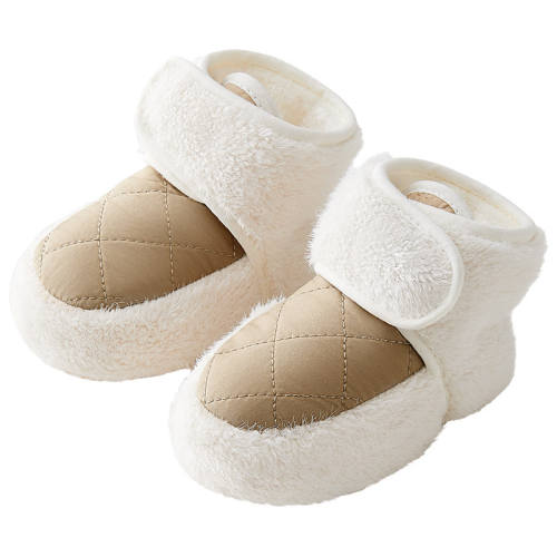 ����ɫ �ڳ�10.5cm ʮ�½ᾧӤ��Ь�Ӷ�������6-12�±�����ů������ЬӤ�׶���ǰЬ�� 29.9Ԫ