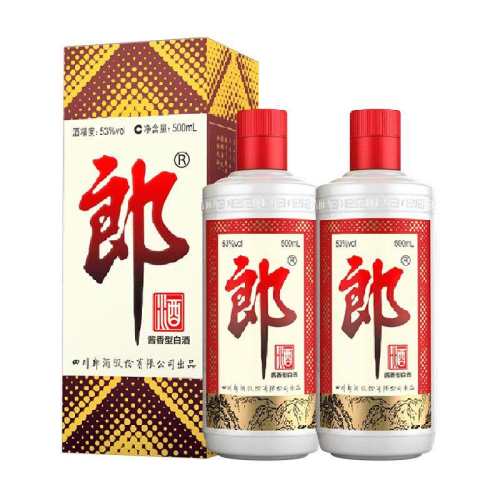 LANGJIU/�ɾ� ������ 53�� ������ 500ml 2ƿ 333Ԫ(������)