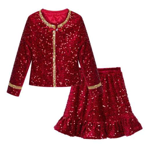 ���ڲ������ƺ� 110cm ������Ůͯ��װ��ͯ��װ2025�����¿����ʥ����ɫ�ÿ�Ů�������� 189Ԫ