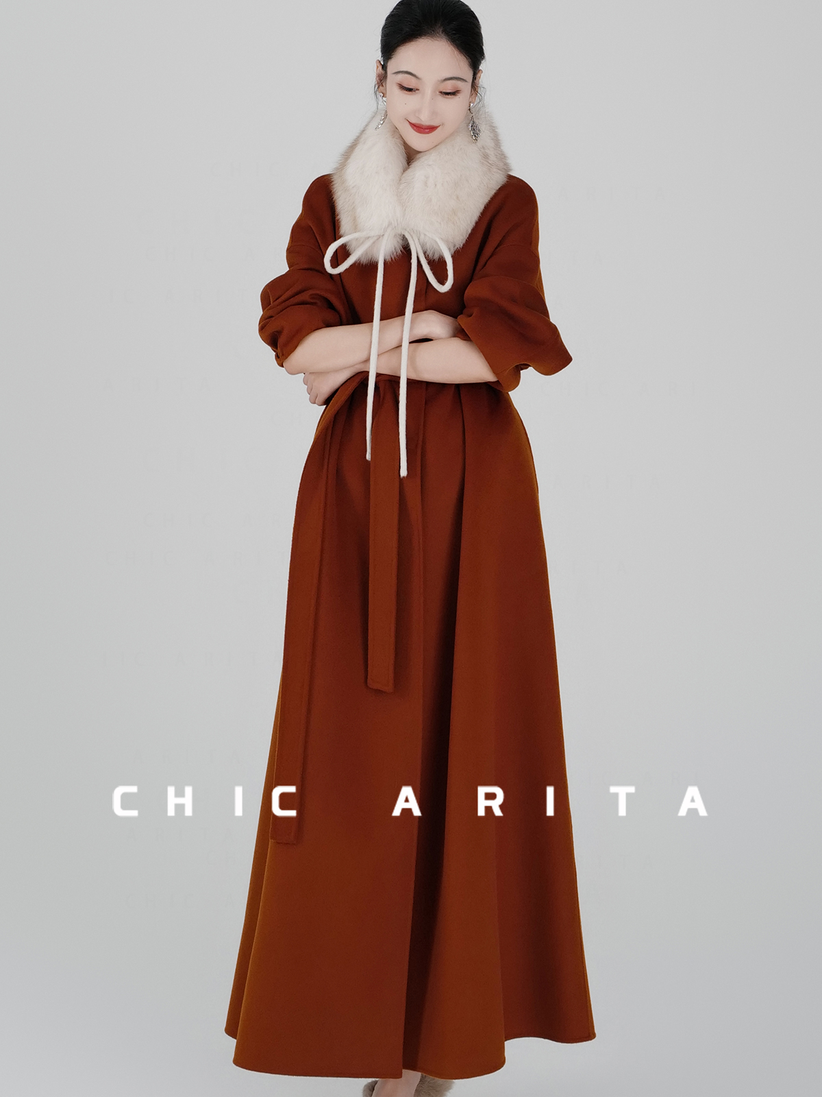 CHIC ARITA��Ⱦ�����԰��������س���˫�����޴���Ůë�������ﶬ 2567.07Ԫ