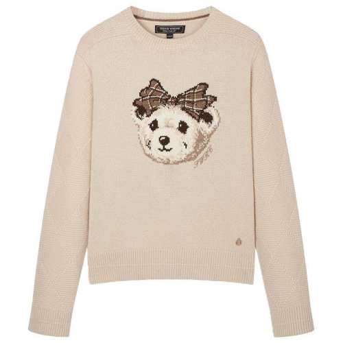 �ۻ��㣺����ɫ 160/S TeenieWeenieС�ܰ���ŮװԲ��ë�¶���ѧԺ������ë��ͷ��֯�� 559Ԫ