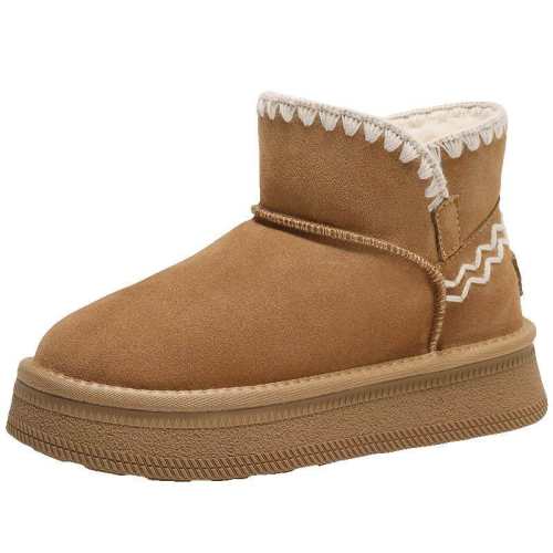 ���ڲ�������ɫ 34 ����С�黨���ѩ��ѥ�¿������Ь��ů��ëëЬ��ѥŮD1U1DDD4 279Ԫ