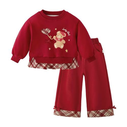 ��ɫ 100cm [��ů����]��ͯ������װŮͯ�������޳����������д�ͯ�ﶬ�·� 387.75Ԫ��3��(��129.25Ԫ/��)