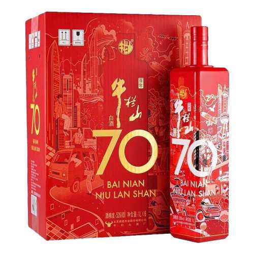 �ۻ��㣺1L*6ƿ���ں�6��������� ţ��ɽ70�����53%vol 1L ������ ��ȫ��������ţ��ɽ70�������� 827Ԫ