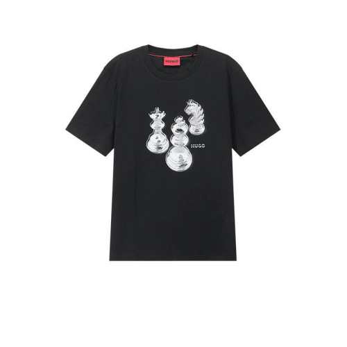 �ۻ��㣺001 ��ɫ��������ӡ�� XS Hugo BossԲ�����T�� 363.89Ԫ(����������88VIP 95��)