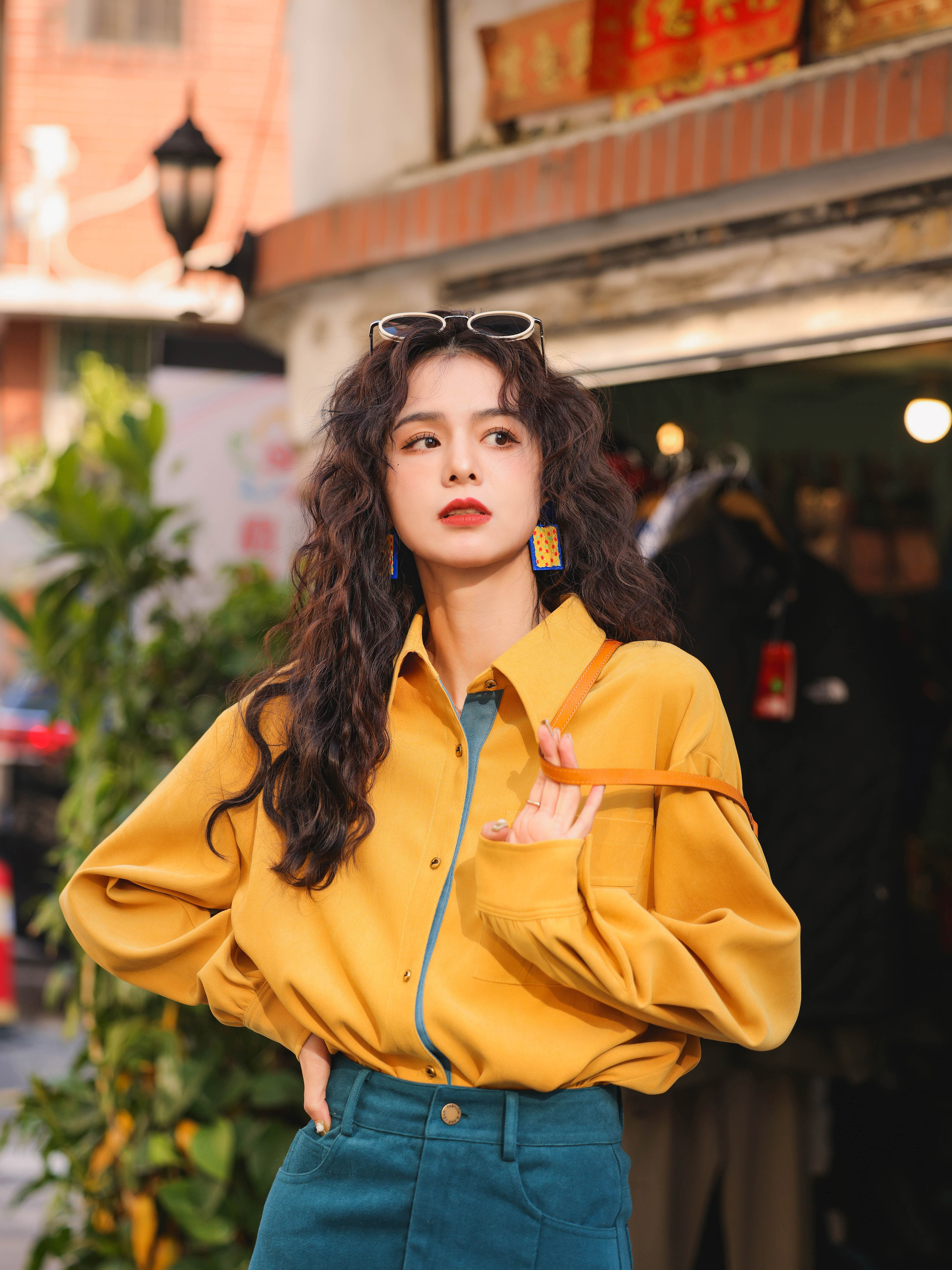 �¼ѽ�ĵ�2024�紺�¿��ɫ���¸۷糤�䴺�ճ�������Ůװ���� 80.4Ԫ