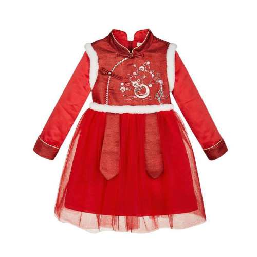 ���ڲ�������ɫ 110cm ������Ůͯ��װ����ȹ�����¿�����ʽ�����ɫ�����ÿ����޹���ȹ 84Ԫ