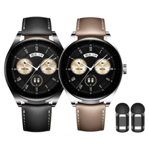 Huawei/��Ϊ WATCH Buds�����ֱ�����һ����AI����ͨ����������˯������Ѫ��ѹ����������ֱ� �ʺ� 140-210 ������Χ ��ɫ��Ƥ���� 1230Ԫ