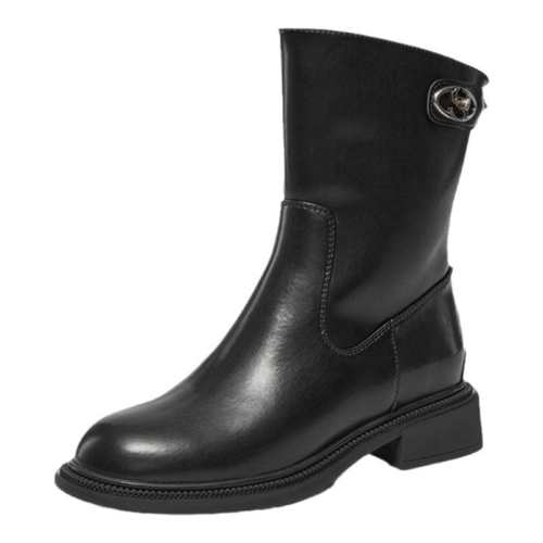 10��ɫ 35 ������ʱװѥ2024�����¿�ʱ��Բͷ�ָ�������ƤŮ��ѥSSC4116P0T 269.1Ԫ