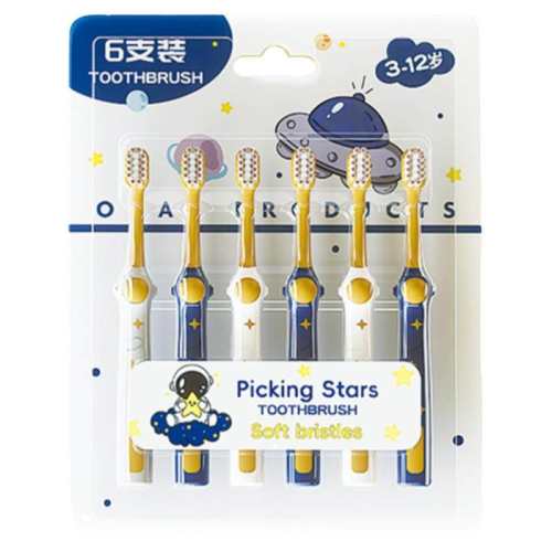 ̫���˶�ͯ��ˢ6֧װ��A���ɫ� ��ͯ��ˢ3��6һ12������ɽķͬ�� 17.6Ԫ