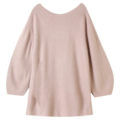 ������ F SNIDEL2025�ﶬ��ƷԲ�촿ɫ��֯����ȹ��˿��������SWNO254314 1050Ԫ