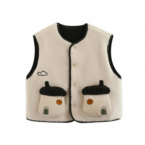 �װ�ɫ 80cm Ůͯ���¿�ɭϵ���׶�ͯ��ů���� 316.41Ԫ��3��(��105.47Ԫ/��)