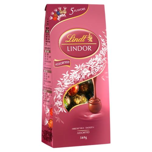 ��ѡ��ɫ����װ569�� Lindt/��ʿ���ٷ���Ʒ���ľ�ѡţ���ɿ���569g������������ʳ��� 113.05Ԫ(��88VIP 95��)