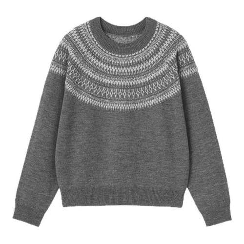 ��ɫͼ�� S ��ӡ��Ʒ MUJI Ůʽ�Ứ��֯ë�� 290Ԫ