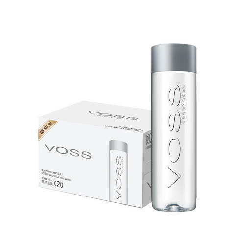 500ml*20ƿ��Ȼ��Ȫˮ vossܽ˿��Ȼ��Ȫˮ���� 104Ԫ