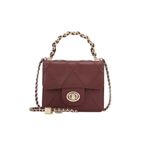 ��ҹ÷��ɫ��С�ţ� ELLEŮ����Ƥ����С����б���Ů 389Ԫ