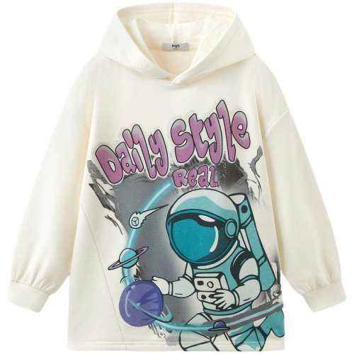 �װ� 110cm ���MQDͯװ��ͯ����25�����¿��ͯ��ñ�����ӡ��ʱ�аٴ�����