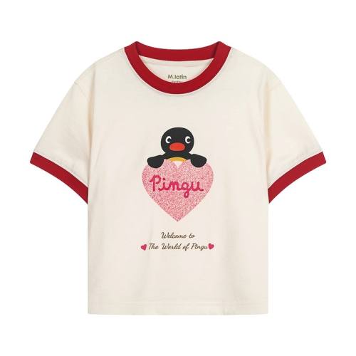 �װ� 90cm ���̳�ͬ�������Pingu���25���¿�ŮСͯ����͸������T�� 168Ԫ