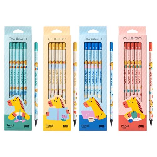 ��10֧1�С���ɫ HB���ճ���ҵ�� Ŧ�������޶����Ǻ�ľǦ�� 17.52Ԫ��2��(��8.76Ԫ/��)