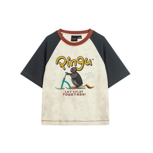 �׻� 110cm ���̳�ͬ�������Pingu���T��25���¿��д�ͯײɫ����T�� 189Ԫ