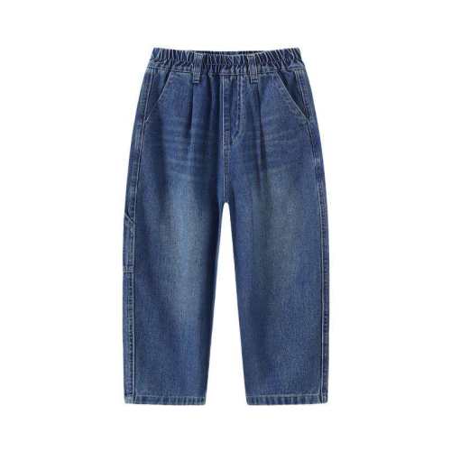 110cm ��ɫ���ֻ��� ֲľͯװ��ͯ����2025�¿���д�ͯ����ˮϴţ�п㳤���ͯ����