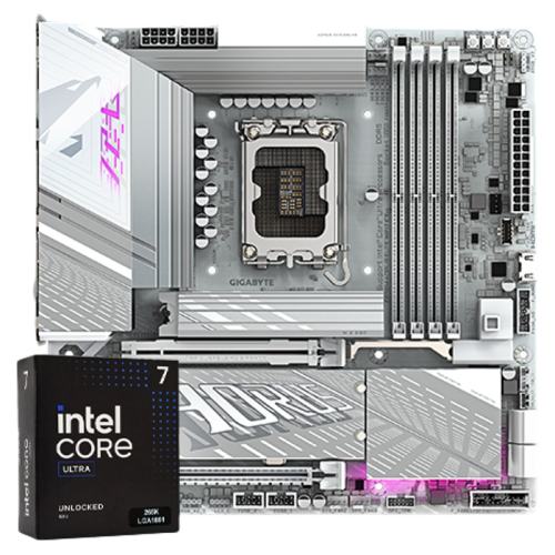Ultra 7 265K+Z890M AORUS ELITE WIFI7 I Ӣ�ض�Ultra 7 265K��� Z890M AORUS ELITE WIFI7 ICE��U��װ 2989Ԫ