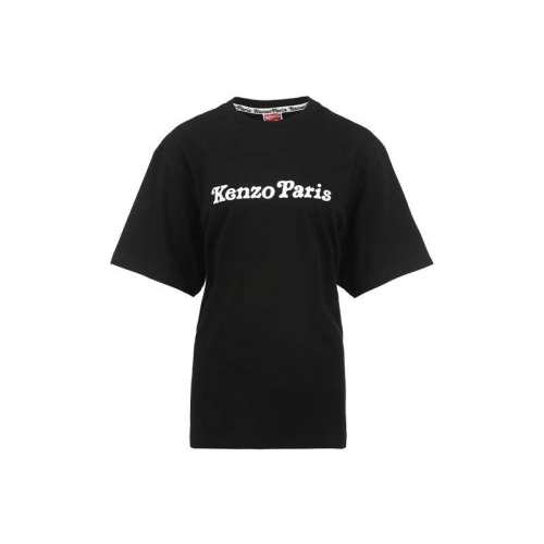 �ۻ��㣺99J��ɫ XS ����Ӫ��KENZO��Ůͬ��25ss�ϻ�ͼ��logoӡ�����ʿ��ɶ���T��