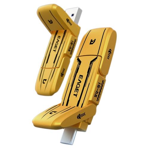 128GB ˫�ӿڹ�̬U�̡�����560MB/S�� Eaget/��� SU96��̬U��Type-C˫�ӿ��ֻ��������ø���U��149Ԫ