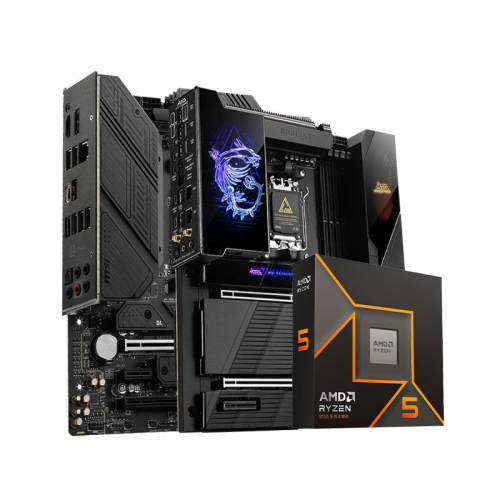 AMD����R5 9600X ��װ�˶΢�Ǽ���B650/B850����̨ʽ����U��װ AMD AM5 ���ڴ� R5 9600X��װ ���uMS-��ս��B650M-K WIFI