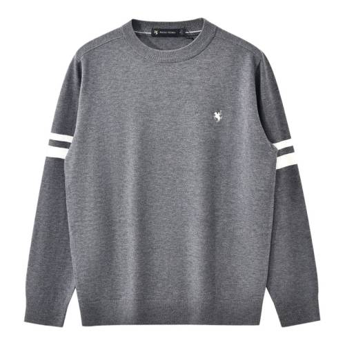 ��ɫ M ���ޱ˵�2025�ﶬ��ʿ��֯����ůԲ��������б�ůë��YXECZ00741