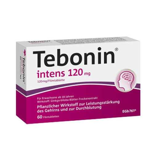 ����Ӫ���¹�Tebonin���������ɶ�����ҶƬ240mgMCl���Ƽ���60��