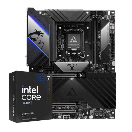 Ӣ�ض�Ultra 7 265KF/265K CPU������װ �����u ΢��Z890-P B860M Ultra 7 265KFȫ��ɢƬ