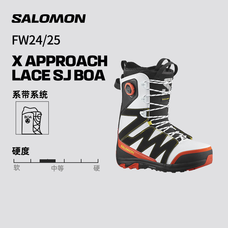 Salomon������24-25ѩ�����⻬ѩ����ѩЬX APPROACH LACE SJ BOA