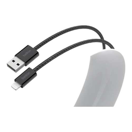 ��ƻ��MFi��֤��USB-AתL��֯������ �� 1.5�� ��ɫ �� ����iPhone8-14ϵ�� Belkin������USB-AתL��֯������